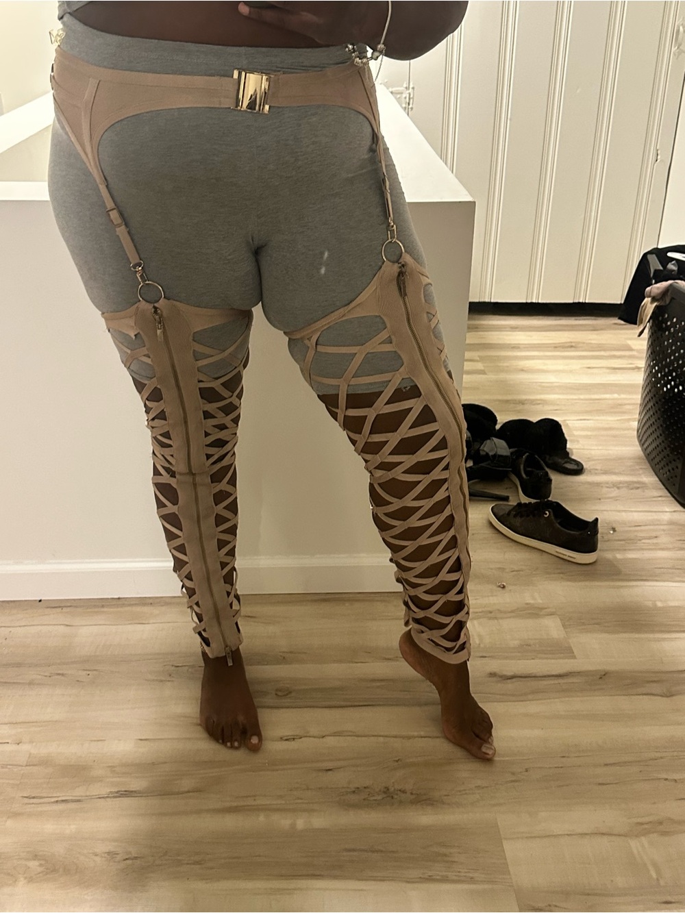 Nude Bandgae Chaps
